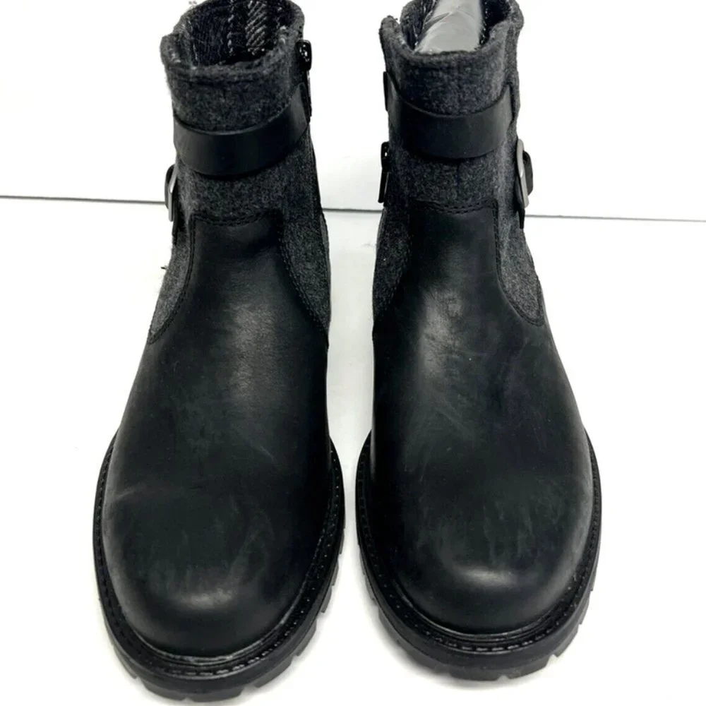 Merrell Women's Legacy Buckle Waterproof Boot Black Size 7.5 M